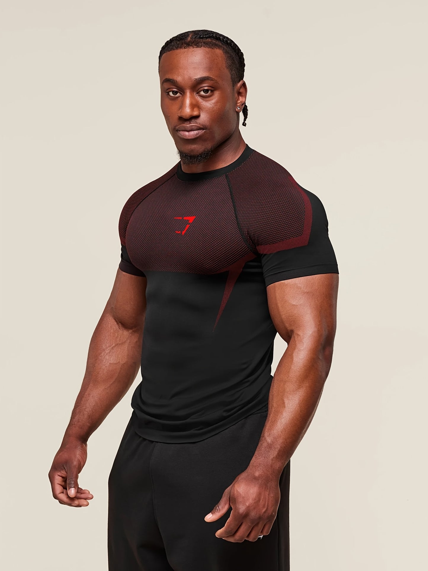 Men'S & Women'S Athletic Compression T-Shirt - Stretchy Workout Tee for Gym, Running, Cycling, Basketball - Non-See-Through Quick-Dry Shirt with Round Neck - All-Season Fitness Top for Training, Yoga, Casual Outfits - Ideal f