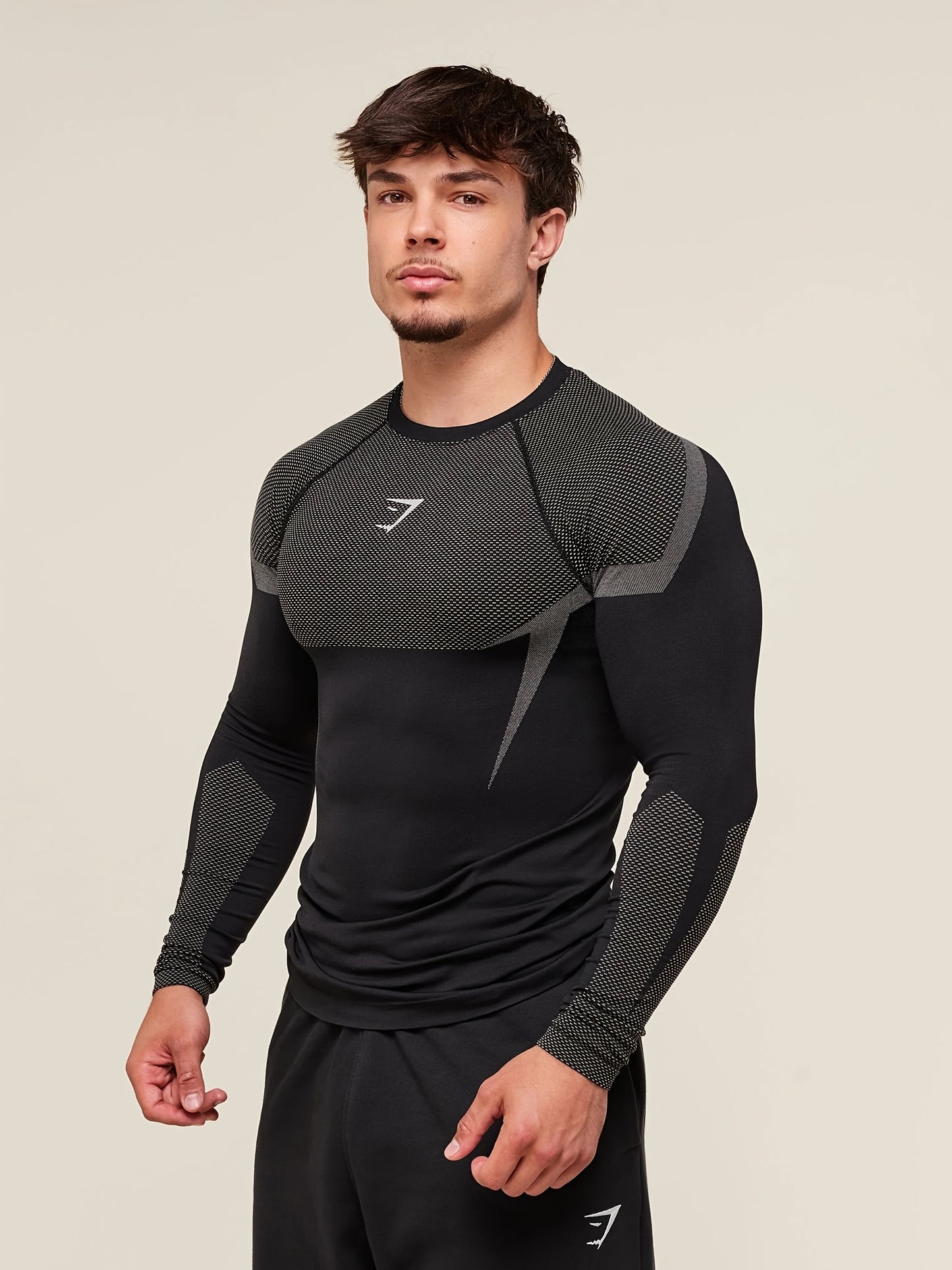 GymShark camiseta manga larga de compresion