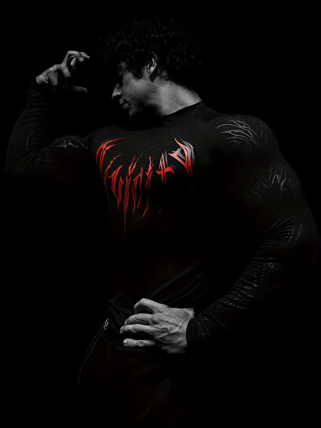 Breathedivinity camiseta de compresion manga larga