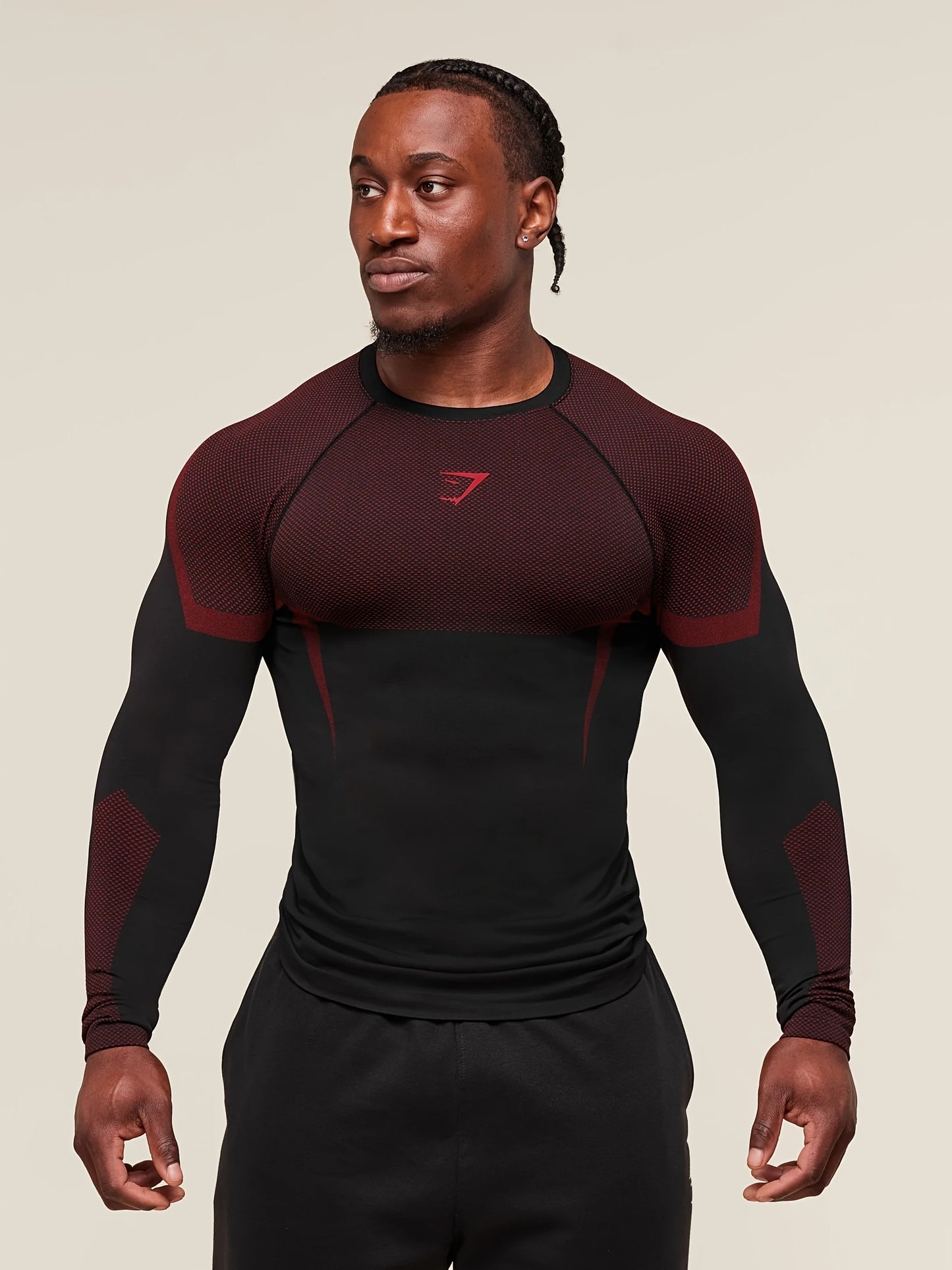 GymShark camiseta manga larga de compresion