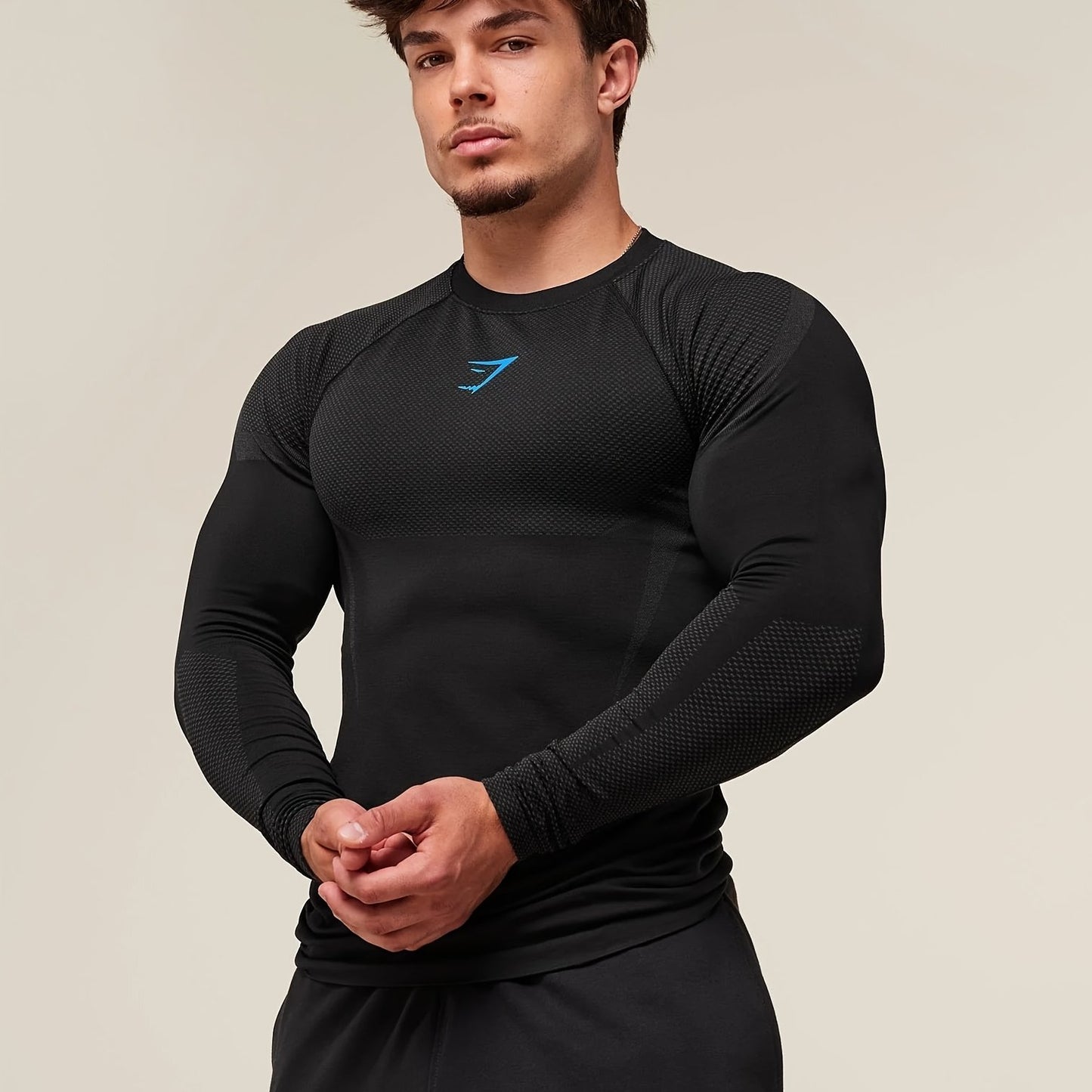 GymShark camiseta manga larga de compresion