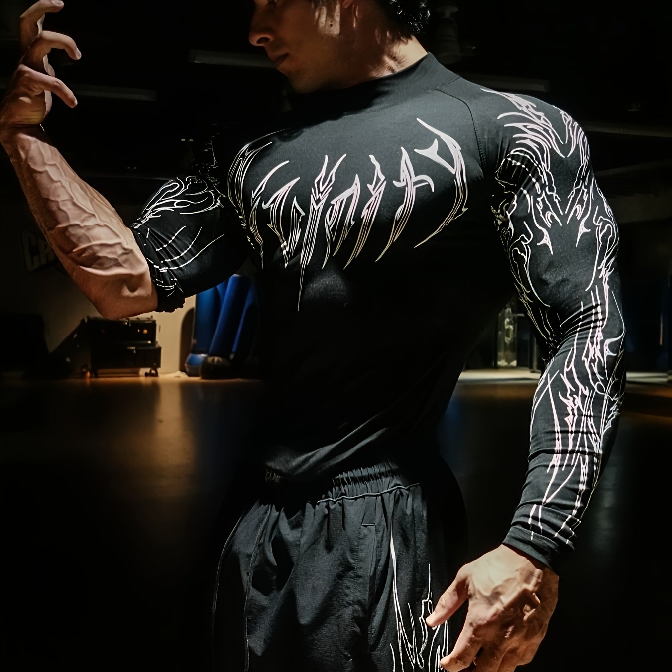 Breathedivinity camiseta de compresion manga larga