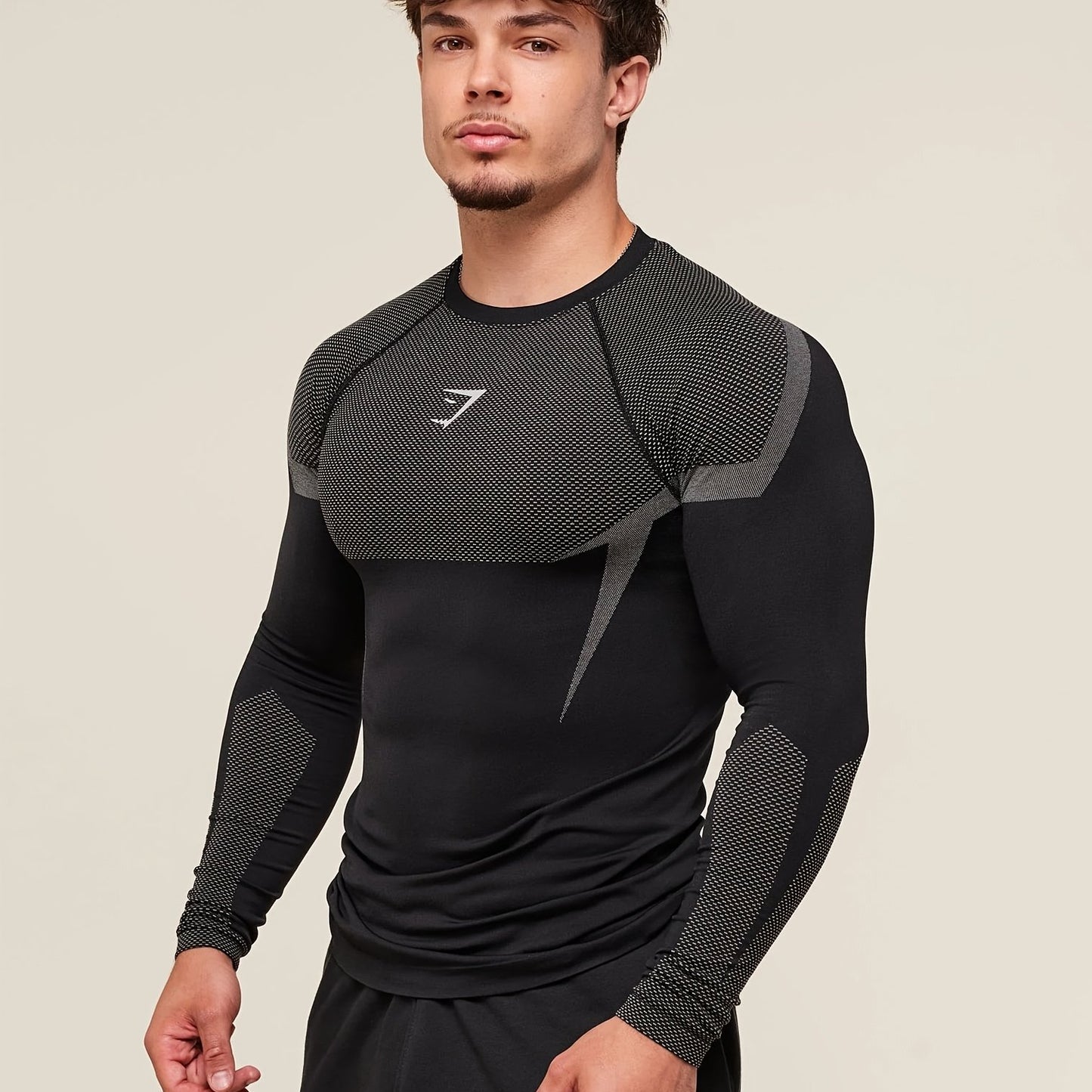 GymShark camiseta manga larga de compresion