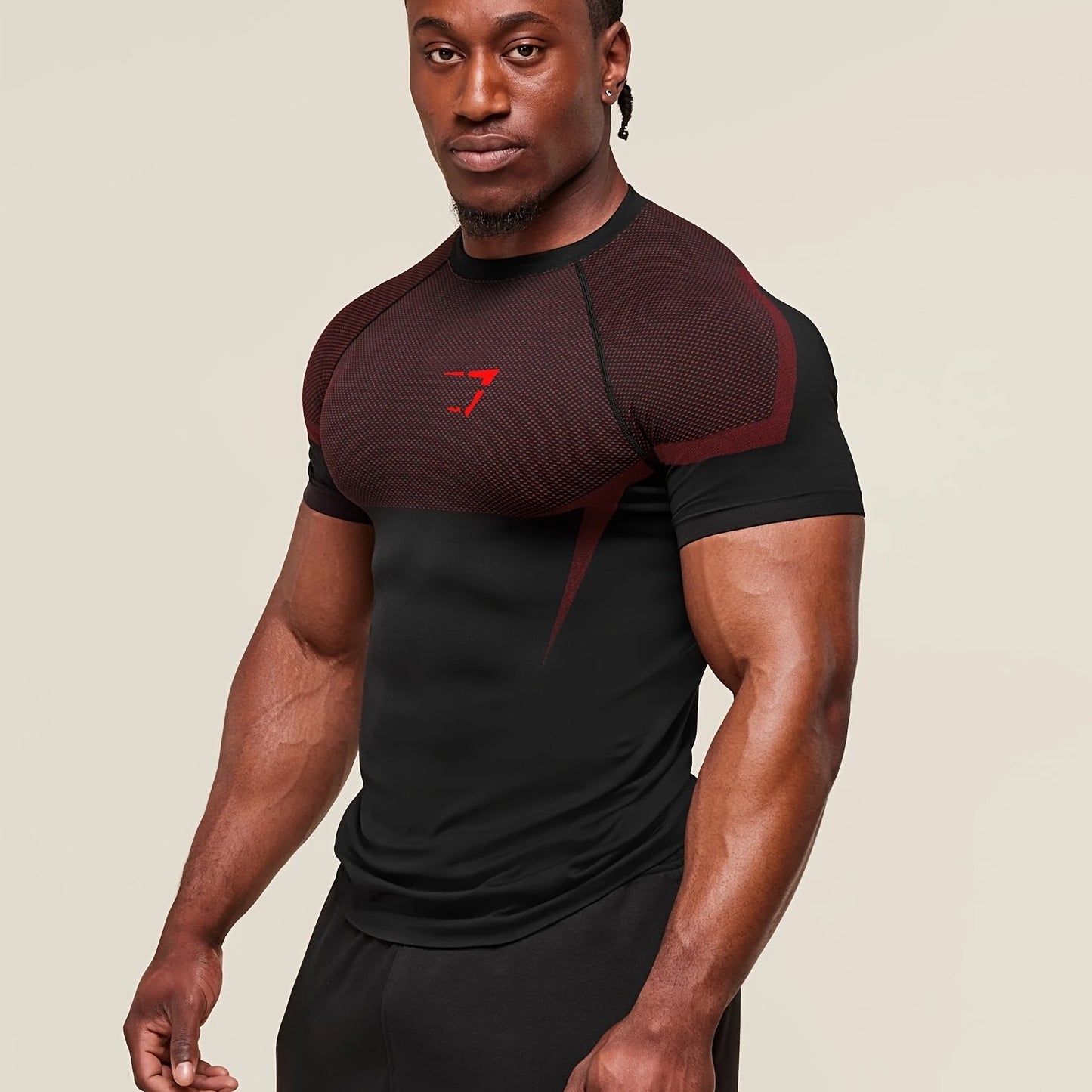 Men'S & Women'S Athletic Compression T-Shirt - Stretchy Workout Tee for Gym, Running, Cycling, Basketball - Non-See-Through Quick-Dry Shirt with Round Neck - All-Season Fitness Top for Training, Yoga, Casual Outfits - Ideal f
