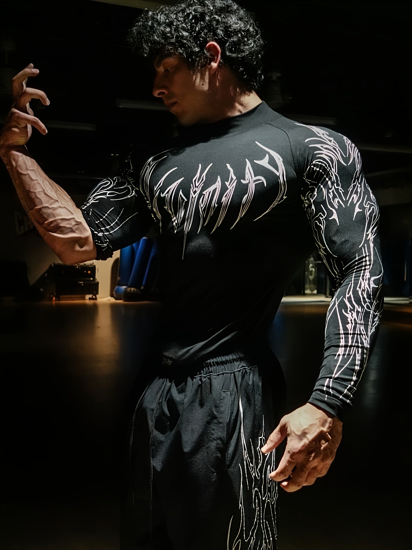 Breathedivinity camiseta de compresion manga larga