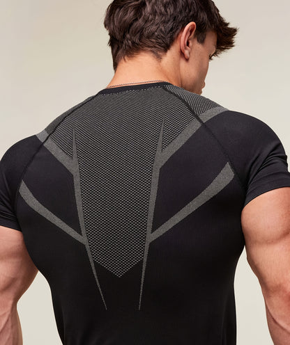 Men'S & Women'S Athletic Compression T-Shirt - Stretchy Workout Tee for Gym, Running, Cycling, Basketball - Non-See-Through Quick-Dry Shirt with Round Neck - All-Season Fitness Top for Training, Yoga, Casual Outfits - Ideal f