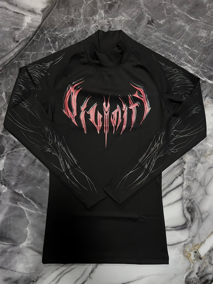 Breathedivinity camiseta de compresion manga larga