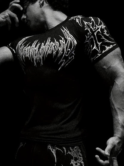 Breathedivinity camiseta de compresión