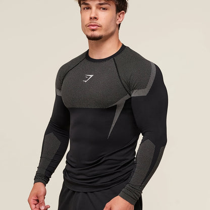 GymShark camiseta manga larga de compresion