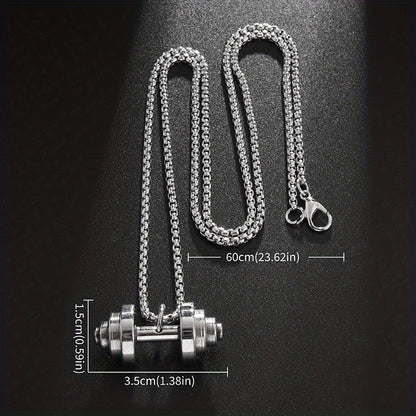 Collar colgante mancuerna gym