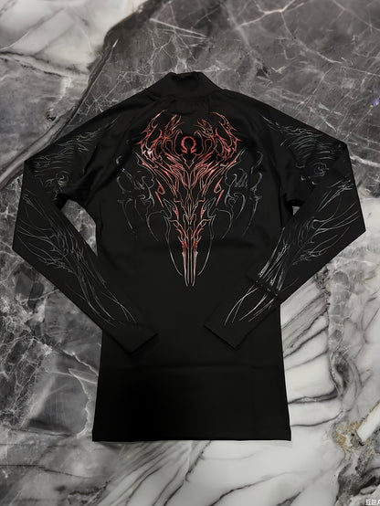 Breathedivinity camiseta de compresion manga larga