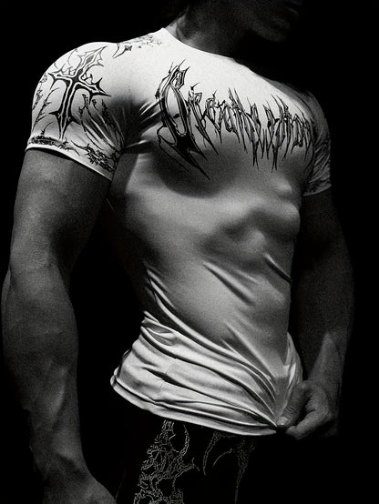 Breathedivinity camiseta de compresión