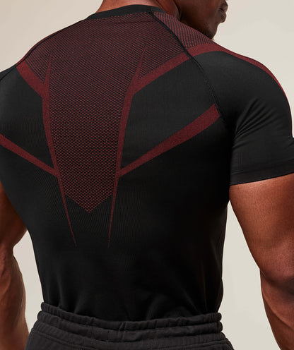 Men'S & Women'S Athletic Compression T-Shirt - Stretchy Workout Tee for Gym, Running, Cycling, Basketball - Non-See-Through Quick-Dry Shirt with Round Neck - All-Season Fitness Top for Training, Yoga, Casual Outfits - Ideal f